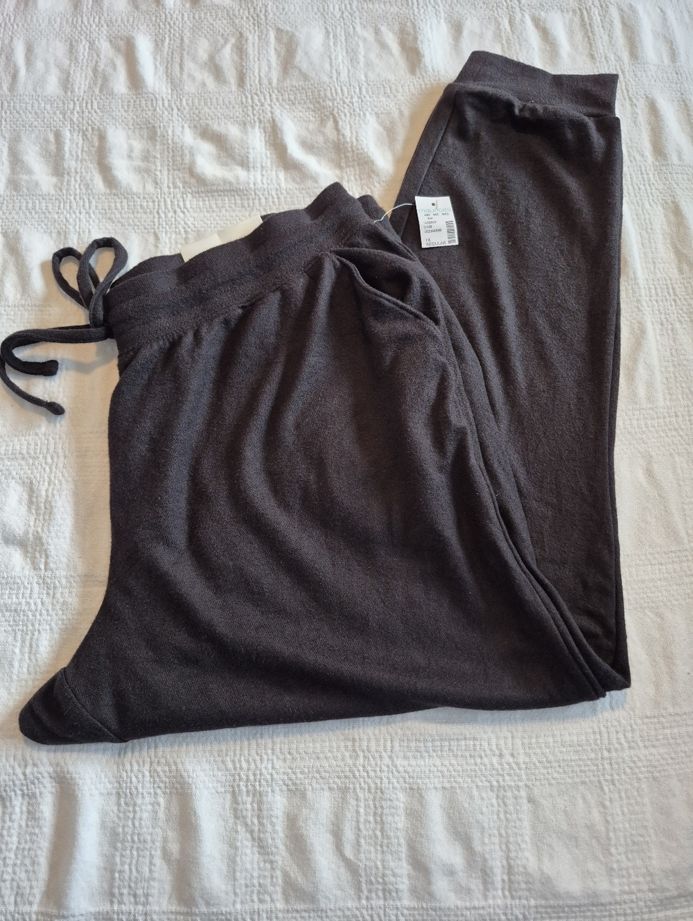 Maurice's women's size 1X black pull on jogger style pants NWT